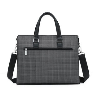 Porte-documents Louis Royal pour homme, 14 pouces, sac pour ordinateur portable en PVC imperméable, pour usage quotidien - Product Image 4