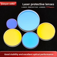 Film Pelindung Kepala Laser Lensa Jendela Kuarsa untuk Pengelasan dan Pemotongan Serat Optik 182 Lensa Besar Perlindungan Laser Berdaya Tinggi