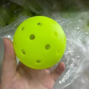 Thực Hành Chuyên Nghiệp Dưa Bóng 26/40 Lỗ 74Mm Bền Ngoài Trời Pickleball Nguồn Nhà Máy Tùy Chỉnh Bán Buôn Nhựa Bóng - Product Image 2