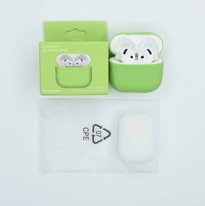 Meilleure Vente Étui Étanche à Protection Complète en Silicone Souple Séparé pour Écouteurs, Coque Compatible Airpods 4, Airpods <span class=keywords><strong>Pro</strong></span> <span class=keywords><strong>3</strong></span> 2 1 - Product Image 3