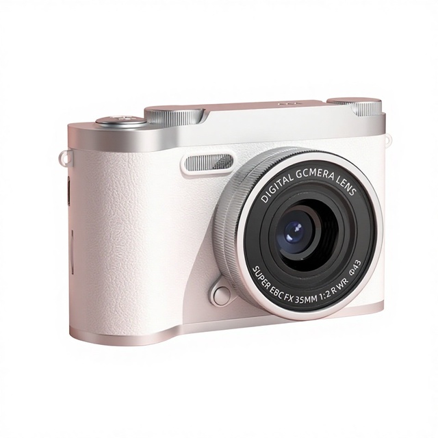Retro High-Definition Double-Camera Cute Digital Camera Lithium Battery TF Card Electronic Image Stabilization CCD512 7.1x-16x