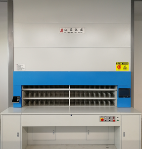 Sistema de Almacenamiento Rotatorio Vertical de Acero de 8 Niveles con Capacidad de 50 kg, Recubrimiento en Polvo, Montaje en Techo - Product Image 4