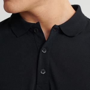 Été Nouvelle Arrivée Impression Personnalisée Respirant Polyester/Coton Solide Loose Fit Short-Sleeved T Shirt Men's Black Casual for Shirt - Product Image 5