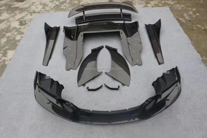 ชุดแต่งคาร์บอนไฟเบอร์สไตล์ Revozport สำหรับ McLaren MP4-12C สภาพใหม่ ดิฟฟิวเซอร์กันชนหน้า สเกิร์ตข้าง อัพเกรดกันชนรถยนต์ - Product Image 5