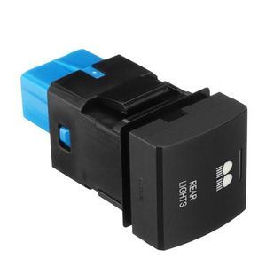 Interruptor de botón de encendido/apagado de <span class=keywords><strong>12V</strong></span>, 3A, barra de luz LED, interruptor de salpicadero impermeable para Toyota Landcruiser Prado RAV4 Camry - Product Image 2