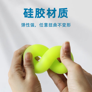 Dispositivo para fortalecer el agarre, anillo de silicona para manos, 86 mm de diámetro, 22 mm de grosor, duradero, para entrenamiento de fitness y rehabilitación - Product Image 2