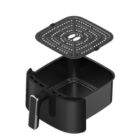 Friteuse à air à commande numérique Panier antiadhésif et protection contre la surchauffe Friteuse électrique