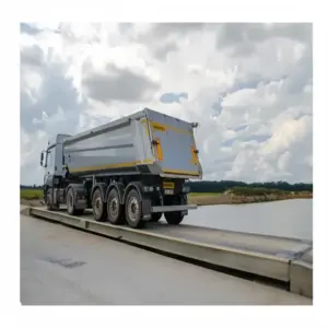 Scs-80tons 100 tấn 120 tấn điện tử xe tải quy mô có trọng lượng cầu