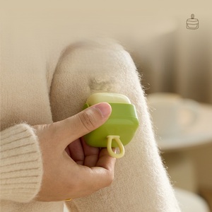 투명 먼지 커버 실리콘 핸들 애완동물 털 제거기 재사용 가능 세척 가능 휴대용 다기능 사각형 스티키 린트 롤러 - Product Image 5