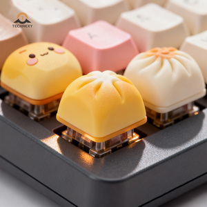 Teclas Personalizadas de Animales Adorables de Primera Calidad, Teclas de Teclado Mecánico Artesanales Impresas en 3D con Resina PBT - Product Image 2