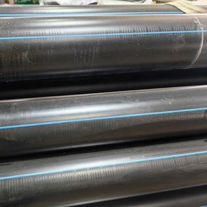 ท่อ HDPE รับรองมาตรฐาน WRAS เชื่อมต่อด้วยความร้อน PN10 PN16 PN20 ขนาด 110 มม. 200 มม. 400 มม. ผลิตจากเม็ดพลาสติกบริสุทธิ์ 100% สำหรับงานใต้ดินและงานเทศบาล - Product Image 2