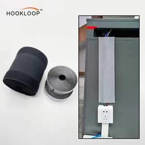 Geen Gereedschap Of Boren Nodig Onzichtbare Haak-En Lusknoerafdekking Plakt En Gaat Draden Naadloos Langs Muren Verbergen - Product Image 1