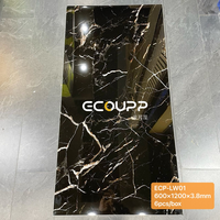 Les panneaux muraux imperméables Ecoupp SPC sont faciles à installer et conviennent aux salons, aux chambres à coucher, aux murs en panneaux de PVC et aux panneaux en vinyle.