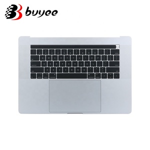 Silver Gray Topcase for Macbook Pro 15.4'' A1990 2018 2019 <strong>Top</strong> <strong>Case</strong> + US <strong>Keyboard</strong> + Trackpad + Battery - Product Image 1
