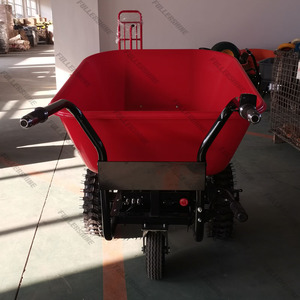 Carriola Elettrica a Batteria con Cassone Ribaltabile in Plastica a Due Ruote di Buona Qualità di Produzione Cinese - Product Image 3