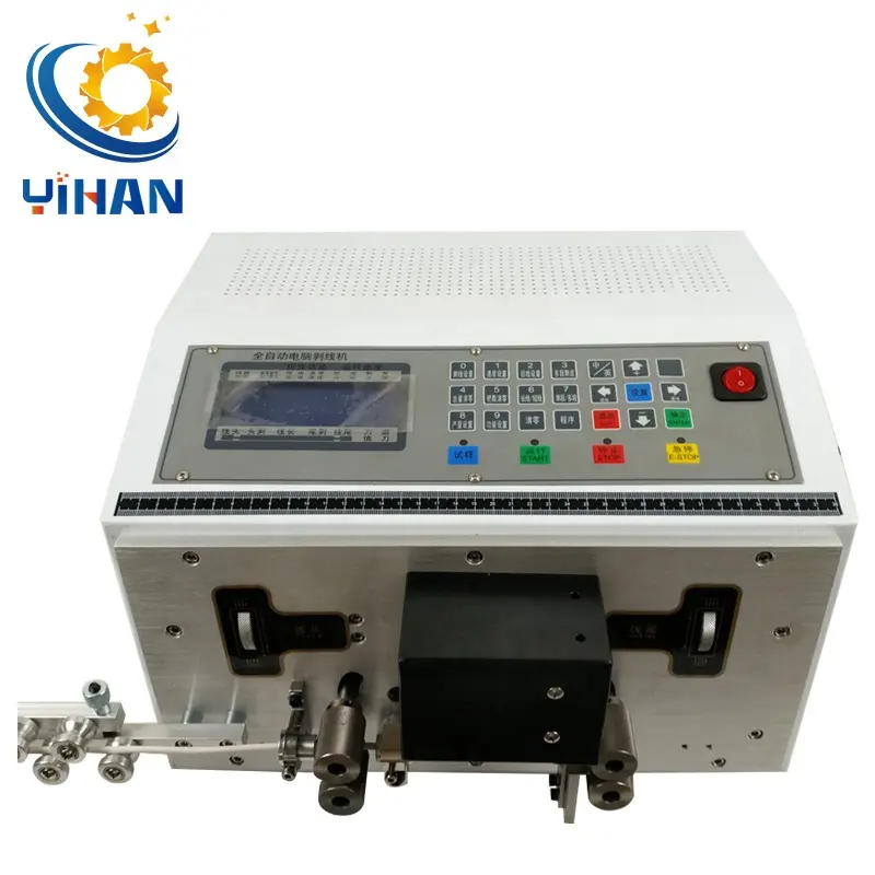 YH-800-02 automatische Hochgeschwindigkeits-elektrische Kupferdraht-Abisolierzange-Abisolier maschine