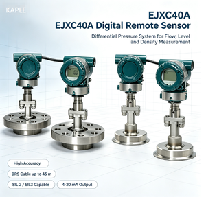 Diaphragme d'étanchéité EJXC40A EJXC80A EJAC80E DRS numérique à distance 4-20mA HART pour haute température et milieu facilement cristallisant - Product Image 3