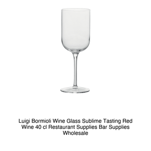 แก้วไวน์แดง Luigi Bormioli Sublime ขนาด 40 ซล. สูง 22 ซม. เส้นผ่านศูนย์กลาง 7.6 ซม. - Product Image 2