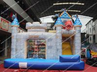 Château à rebond gonflable pour enfants, abri de jeux en plein air, nouvelle collection