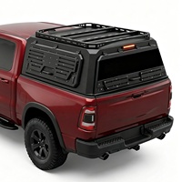 Capot de camion personnalisé en acier, auvent de camion personnalisable, toit rigide résistant aux intempéries, topper de pick-up 4x4 avec verrouillage pour Ranger 1500