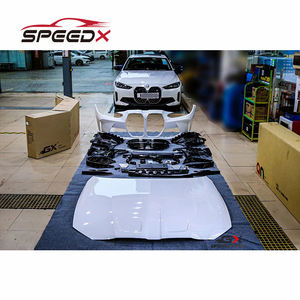 Para <span class=keywords><strong>BMW</strong></span> <span class=keywords><strong>I4</strong></span> G26 Upgrade <span class=keywords><strong>M4</strong></span> Style Body Kit con parachoques delantero Hood Grille <span class=keywords><strong>I4</strong></span> Bodykit - Product Image 6