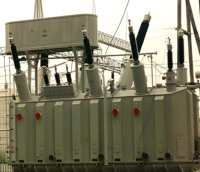 Transformadores convertidores de ±200kV a ±1100kV, transformadores tipo caja, interruptores de alta tensión, cables