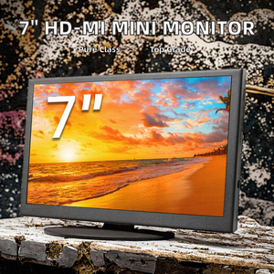 Portable <strong>7</strong>" HD-MI 1024x600 IPS Touchscreen Mini <strong>Monitor</strong> for PC USB Port Display with Speakers Second Screen for Laptop/Computer - Product Image 6