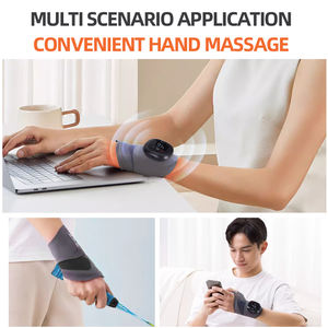Tragbarer elektrischer Handgelenk-Massagegürtel mit Wärme zur Schmerzlinderung und Verletzungsprävention, 800mAh Akku - Product Image 2