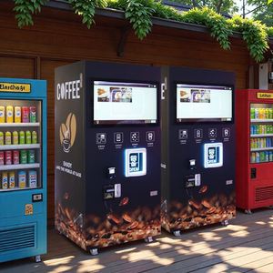 เครื่องจำหน่ายกาแฟร้อนและเย็น เครื่องจำหน่ายกาแฟอัตโนมัติเต็มรูปแบบสำหรับธุรกิจ - Product Image 2
