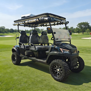 Carrito de Golf Eléctrico Inteligente de 4-7.5kW de Potencia, con Batería de Litio, Homologado para Circular por la Calle, con Velocidad de 30km/h, en Venta - Product Image 1