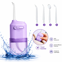 Nuevo Irrigador Bucal Portátil Retráctil, Mini Irrigador Dental Inalámbrico Profesional para Hoteles, Autos y Hogares
