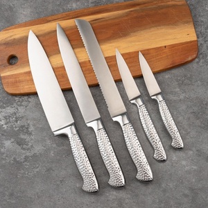 Forged 5-Piece Kitchen <b>Knife</b> <b>Set</b> Full Steel Kitchen Chef's <b>Knife</b> <b>Set</b> Professional Ultra <b>Sharp</b> Kitchen <b>Knives</b> for Kitchen - Product Image 2