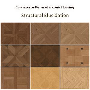 Versailles Art Parquet Suelo de madera Luz de gama alta Lujo Multicapa Roble sólido Interior Clic Multi-Flor Multi-Madera Decoración para el hogar - Product Image 3