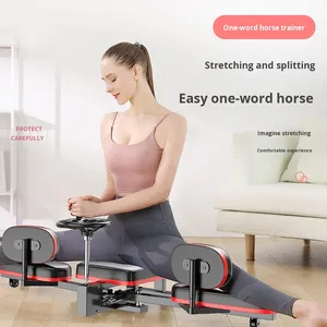 Dispositivo de entrenamiento para caballos: Estiramiento de tendones y ligamentos de acero para yoga, estiramiento de piernas, adelgazamiento, apertura de cadera y prensa de piernas. - Product Image 1