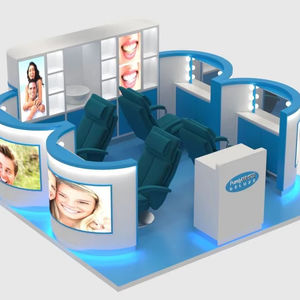Kiosque de blanchiment des dents personnalisé conception libre centre commercial mobilier de <span class=keywords><strong>magasin</strong></span> avec lumière LED pour l'affichage - Product Image 1