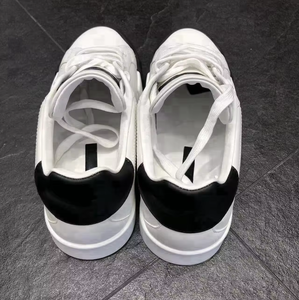 Chaussures de marche décontractées de luxe pour hommes et femmes, chaussures de skate plates en cuir véritable de haute qualité, confortables et tendance, baskets de mode - Product Image 6