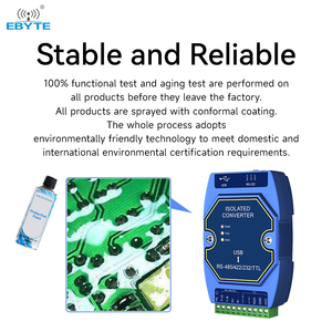 Ebyte E810-U15H FT232H ชิป 3M ความเร็วสูง โมดูลแปลง TTL แบบแยกสัญญาณด้วยออปติคอล สำหรับการสื่อสาร RS485/232/422/TTL Converter - Product Image 6