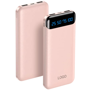 Batterie externe ultra-fine portable la plus vendue 10000mAh Li-Polymère 12W à charge rapide pour téléphone portable et tablette - Product Image 2