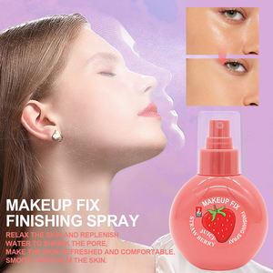 Vente flash, <span class=keywords><strong>spray</strong></span> <span class=keywords><strong>fixateur</strong></span> de <span class=keywords><strong>maquillage</strong></span> hydratant longue durée à la saveur de fraise, à base d'huile minérale imperméable et régulatrice de sébum - Product Image 3