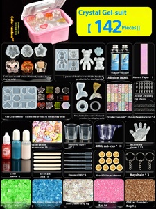 ชุดงานฝีมือ DIY สำหรับเด็ก ชุดทำเอง พร้อมแม่พิมพ์ซิลิโคนรูปอุ้งเท้าแมว และของเล่นบีบสนุกๆ สำหรับเด็กอายุ 14 ปีขึ้นไป เสริมสร้างพัฒนาการ - Product Image 4
