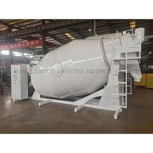 Mezcladora de Concreto Eléctrica de 10 Metros Cúbicos a Precio de Fábrica, Máquina Mezcladora de Tambor para Concreto - Product Image 3