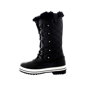 De calidad superior muestra disponible de botas altas botas de Pato canadiense botas de nieve para mujer - Product Image 5