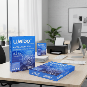 All'ingrosso sfuso A4 carta obbligazionaria multiuso 500 fogli Per confezione 5 confezioni Per scatola 75g peso fotocopia applicabile forniture Per ufficio - Product Image 3