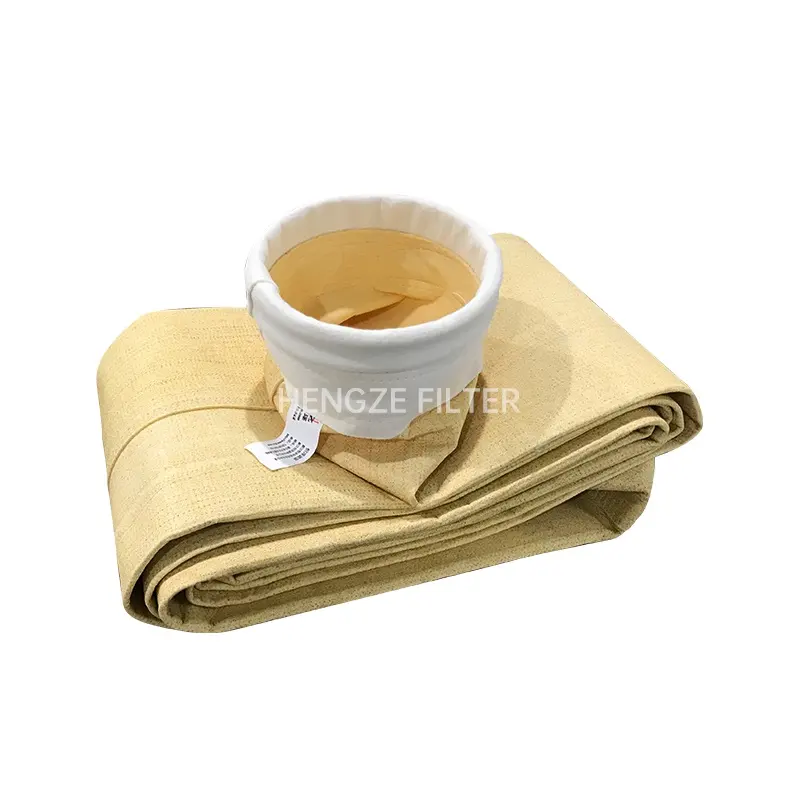 nomex filter Non-woven Bag Filter Dust Collector For Cement Iron and steel industry aramid filter bag