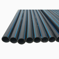 Tuyau de gaz en PEHD de qualité alimentaire résistant au gel, résistant aux UV, écologique, soudable par emboîtement, pour drainage de l'eau, biogaz, non toxique
