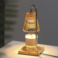 Réchauffeur de bougie lampe d'intérieur décor à la maison 120V cire fondre plus chaud synchronisation parfum lampe électrique vers le bas chauffage Dimmable bougie plus chaud