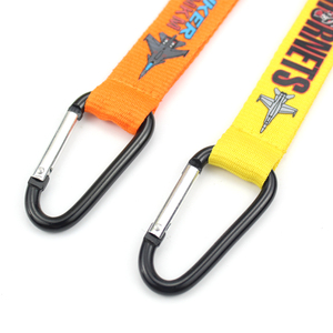 OEM Sản Xuất Sinh Thái Thân Thiện <span class=keywords><strong>Carabiner</strong></span> Móc Dây Buộc Vòng Chìa Khóa Biểu Tượng Tùy Chỉnh Dây Đeo Ngắn Dây Buộc Với Logo Tùy Chỉnh Keychain - Product Image 4