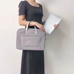 Mới Máy Tính Xách Tay Túi 13.3 14 <span class=keywords><strong>15</strong></span> <span class=keywords><strong>15</strong></span>.6 Inch Máy Tính Xách Tay Pouch Túi Đối Với MacBook Không Khí Pro 16 Trường Hợp Xiaomi Túi Xách Kinh Doanh Cặp - Product Image 3