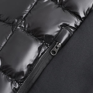 Veste d'hiver légère pour femme Bechance, 100% coton, col montant, imperméable, respirante, pour un style urbain moderne, isolation douce - Product Image 4