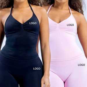 Conjunto Deportivo de 4 Piezas Personalizado para Mujer, Ropa Deportiva Transpirable de Secado Rápido para Gimnasio - Product Image 4